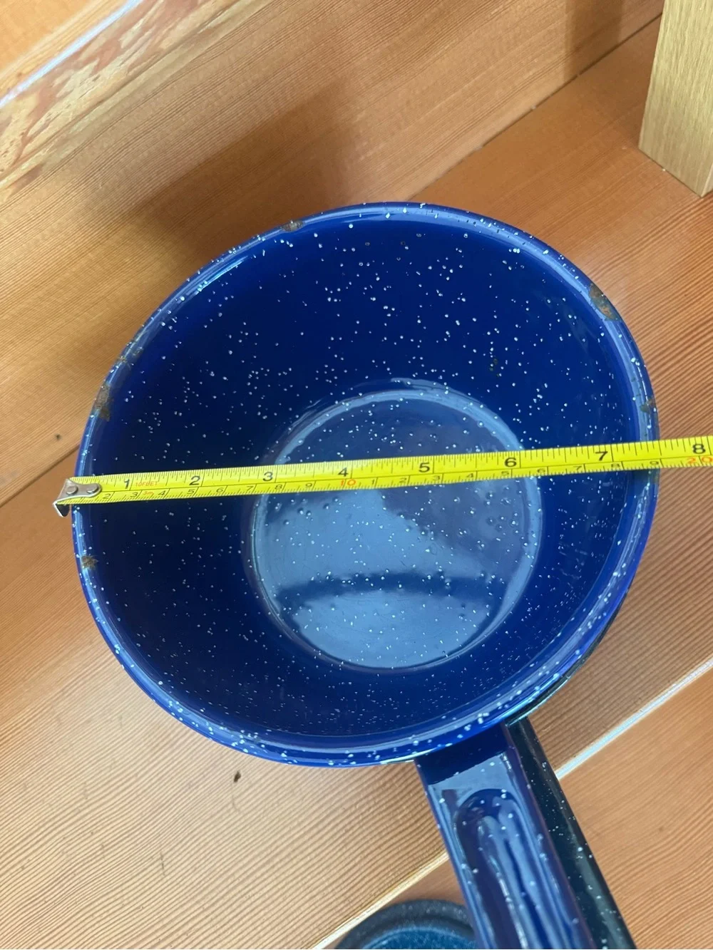 Blue Speckled Enamel Cookware - 3 Pieces
